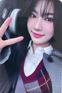 S KPOP PLANET 簽售卡 校服莎