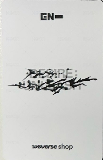 迷六 wvs PB 特典卡  背面