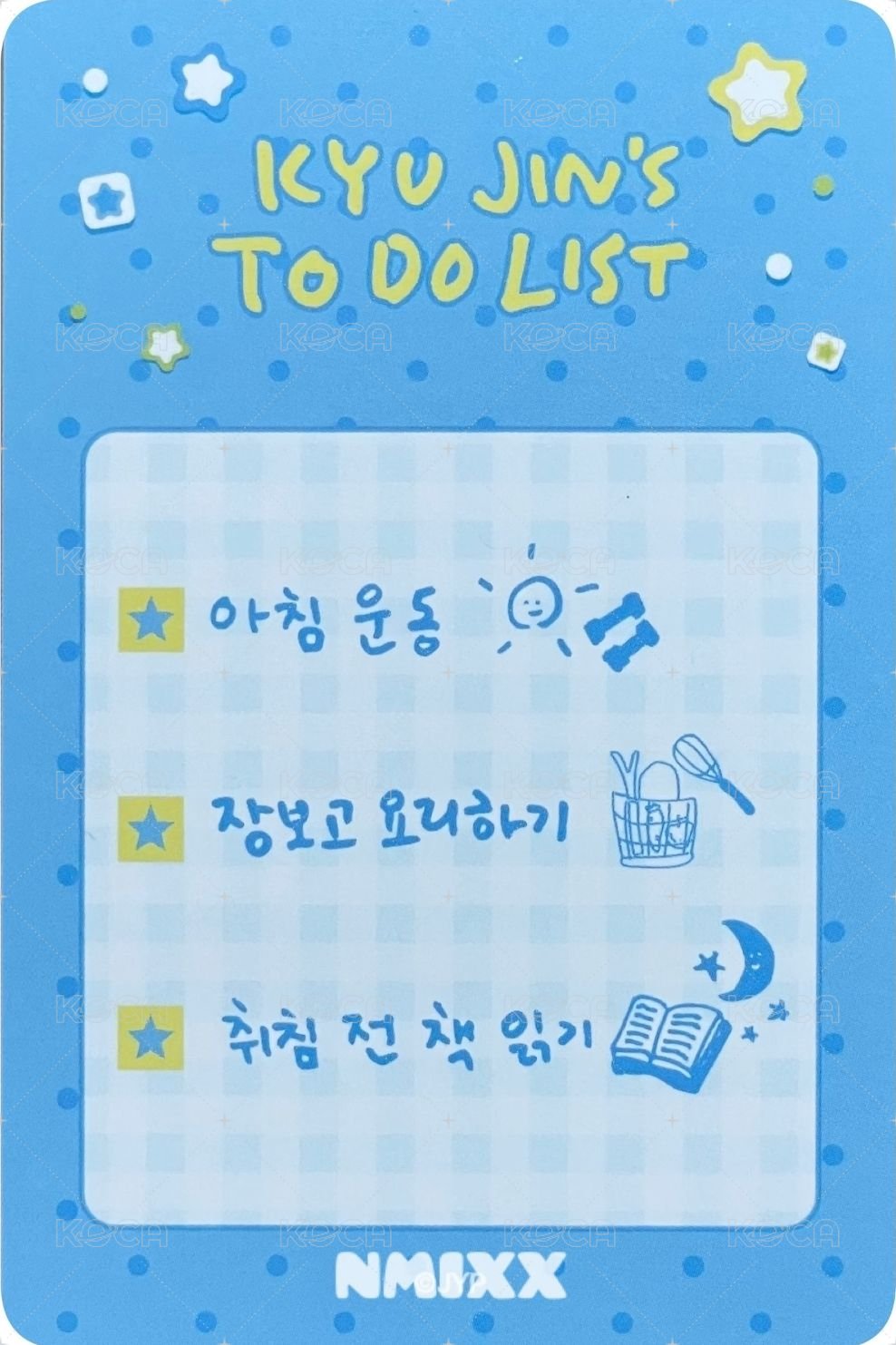 NSWER VACATION fans 線下 滿額卡 墨鏡 背面