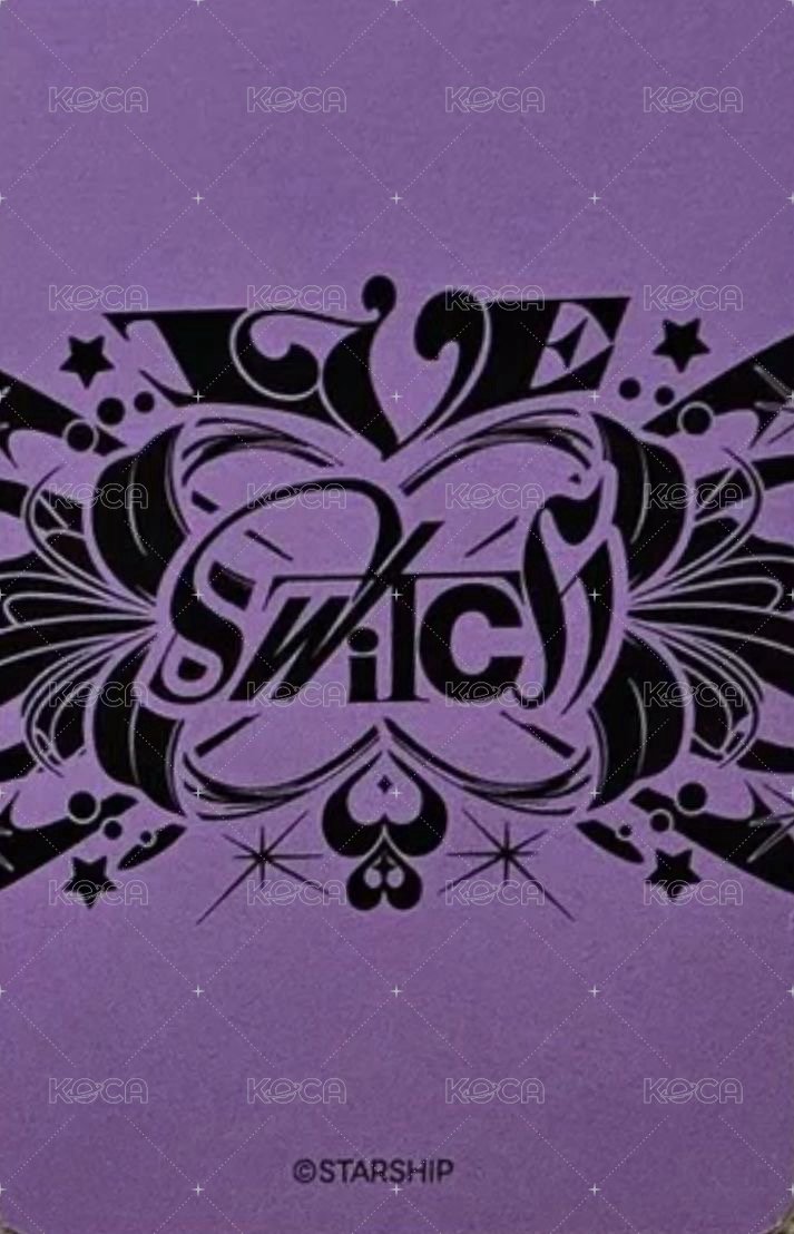 IVE SWITCH 周邊卡 Line Friends 卡套卡 背面