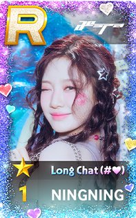 正規一 遊戲卡 Long Chat 夏日寧