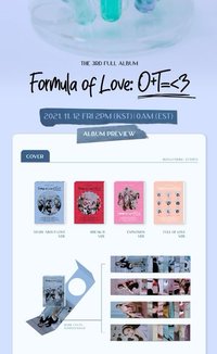 正規三 專輯 Formula of Love:O+T=<3