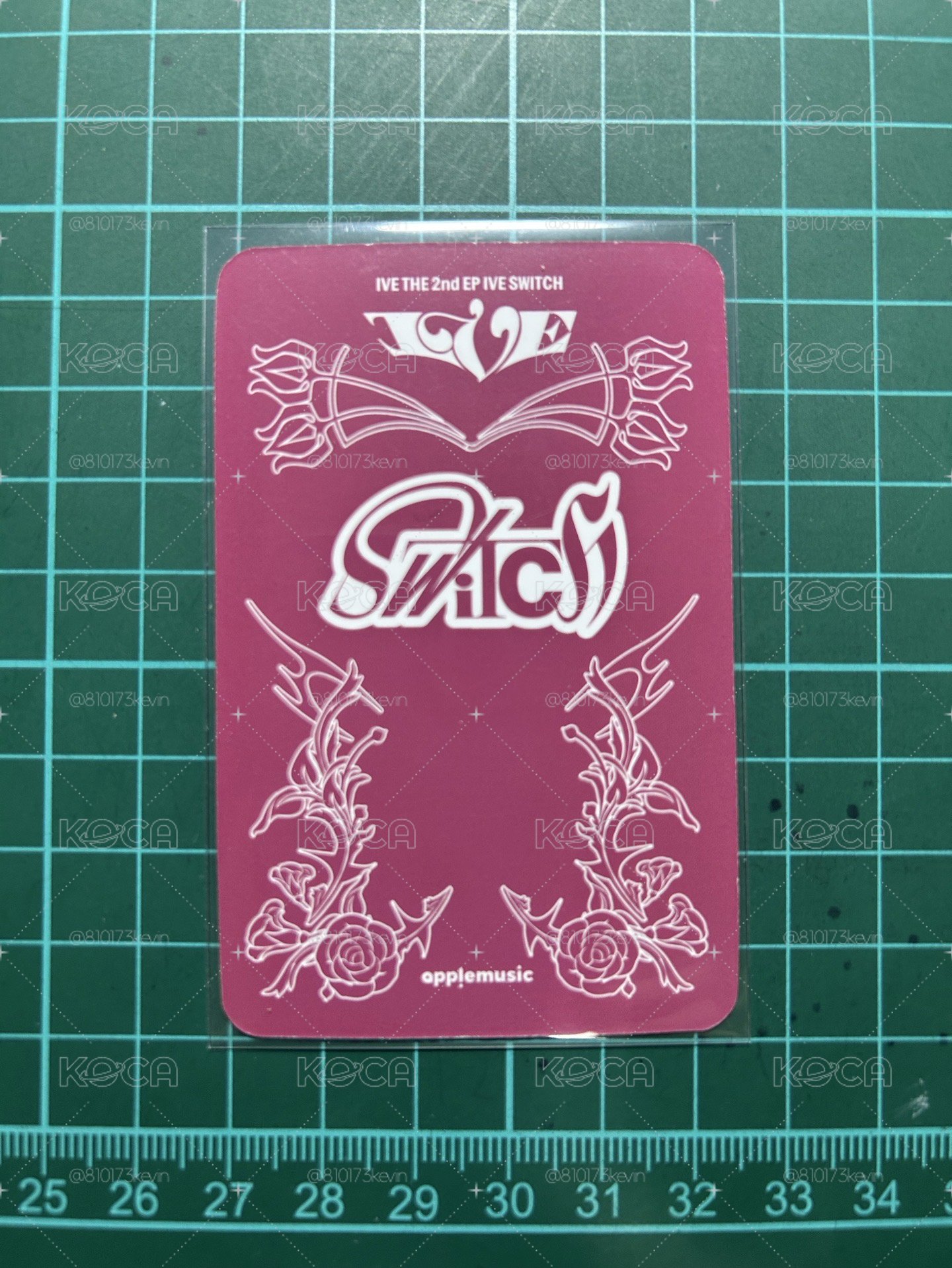 IVE SWITCH Apple Music 簽售 特典 liz 