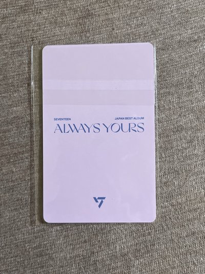 Always Yours 日區wvs特典 碩