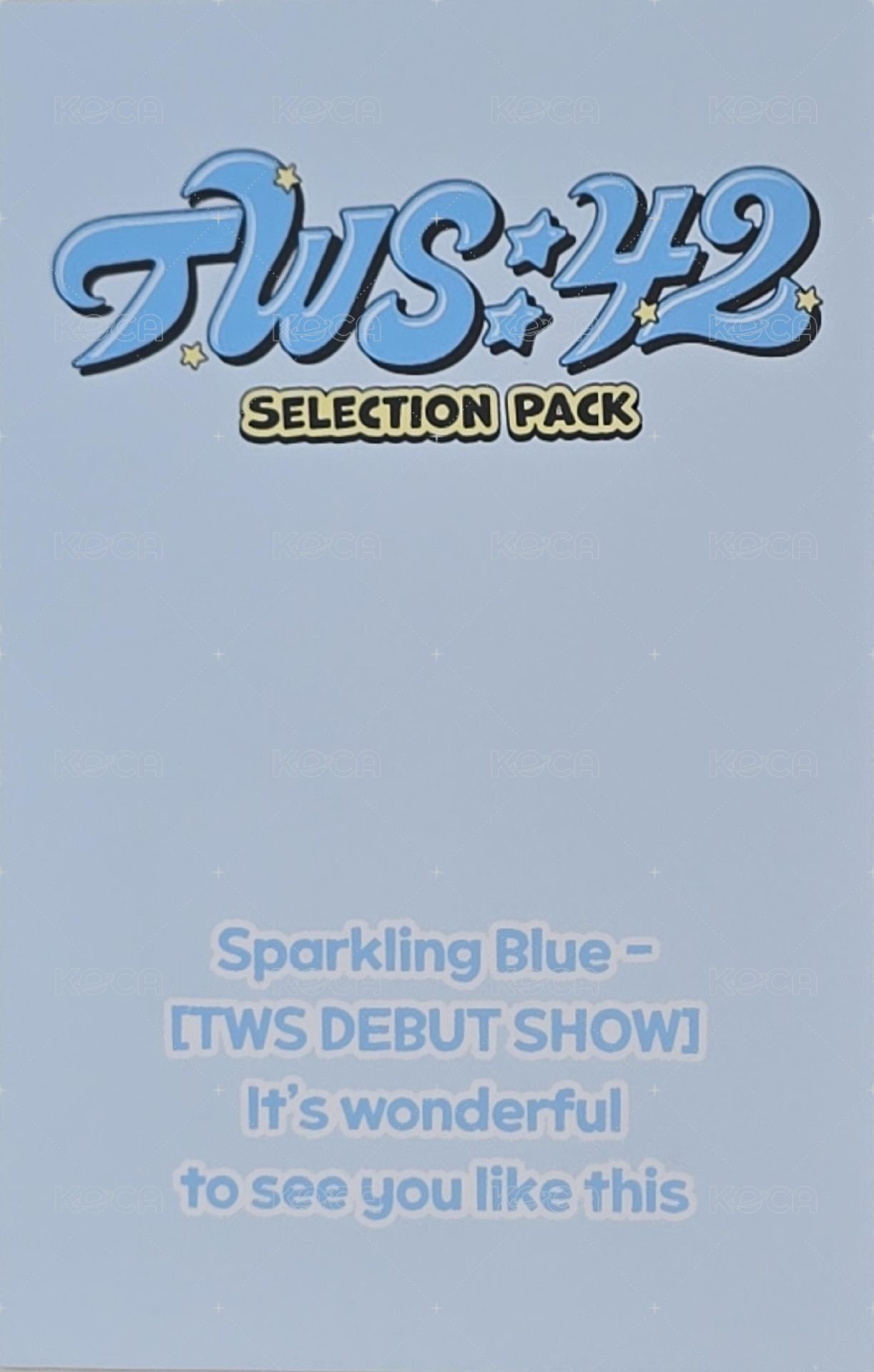 TWS:42 Selection Pack 周邊卡  背面