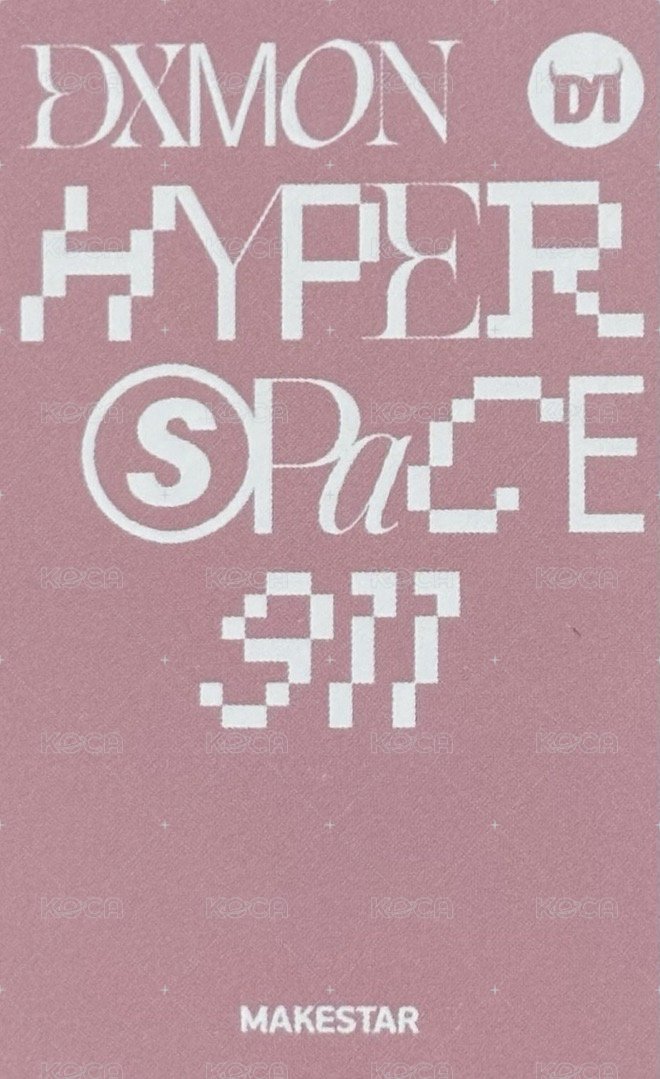 HYPERSPACE 911 ms 特典卡 ｜特典 背面