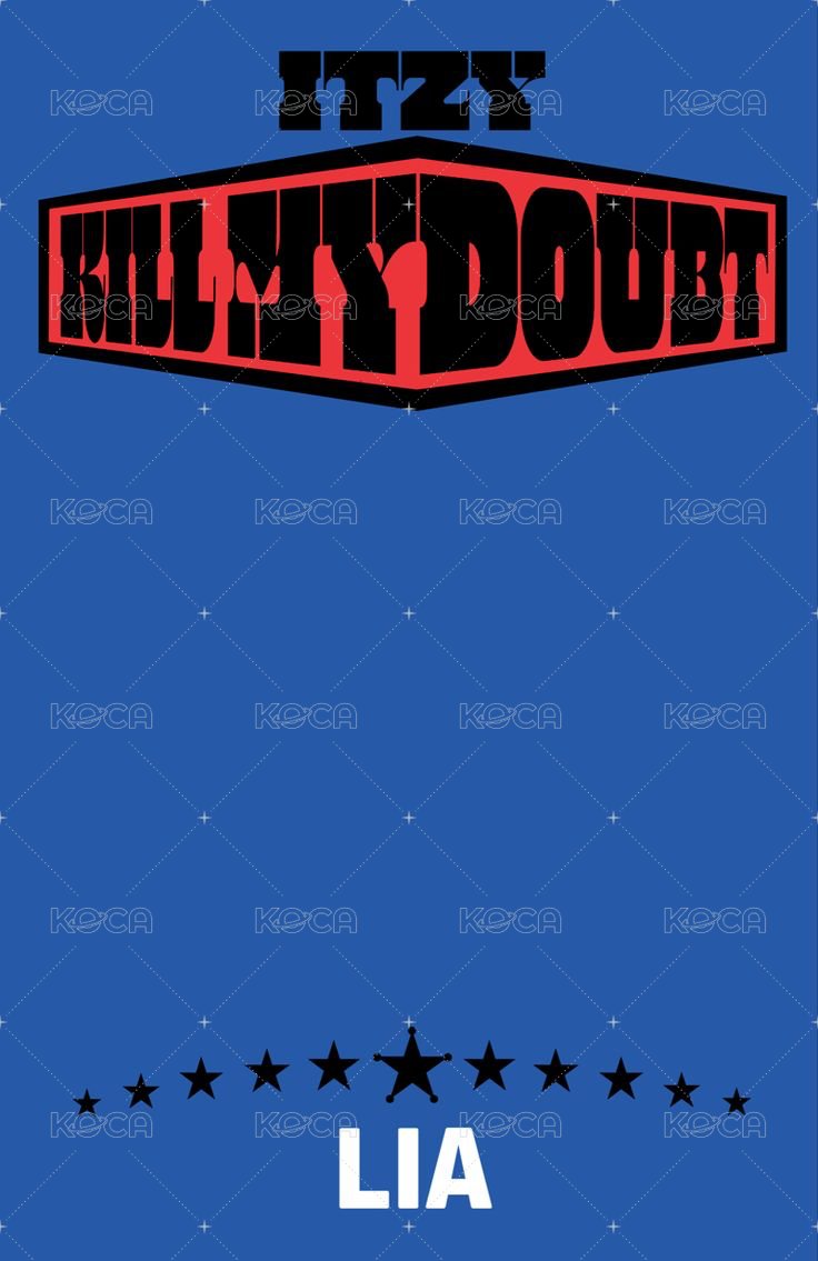 KILL MY DOUBT 專輯卡 普版 背面