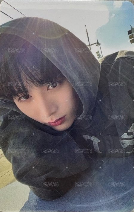 WHO! yzy 1.0 特典卡 特典山 陽光山 正面