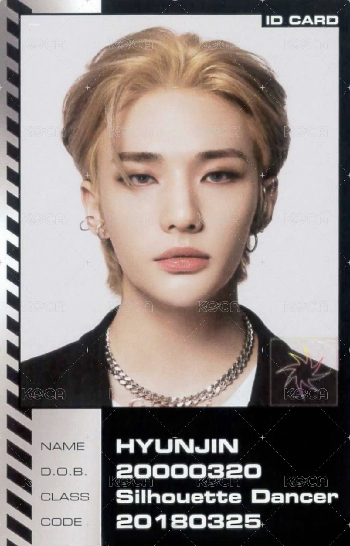 ODDINARY 專輯卡 ID卡 正面