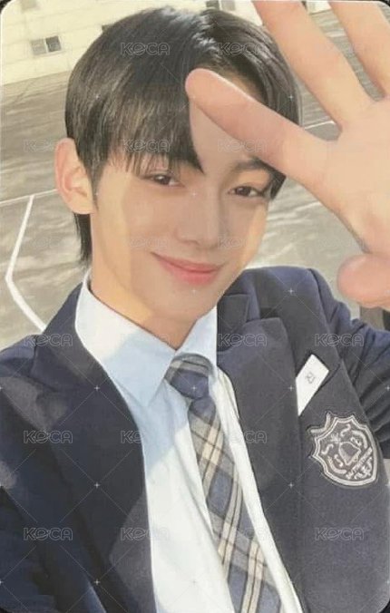 Sparkling Blue yeti 幸運卡  正面