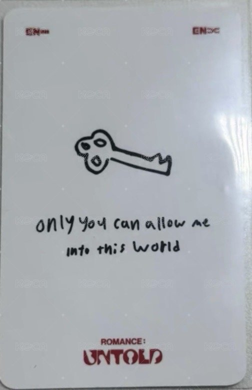 正二 入場卡 / 場限卡 SHOWCASE入場卡 SC入場卡 背面