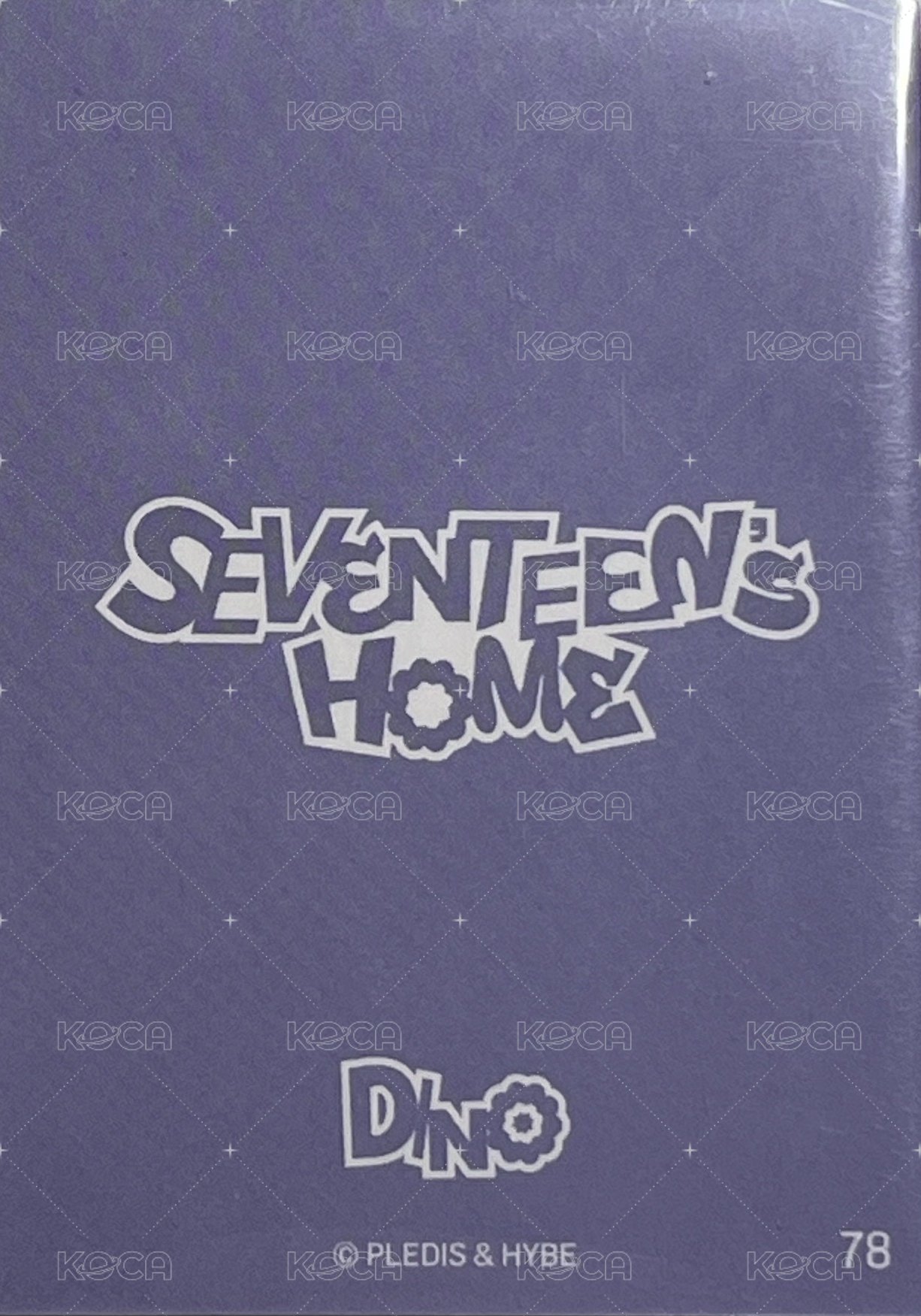 24‘HOME 隨機卡  背面