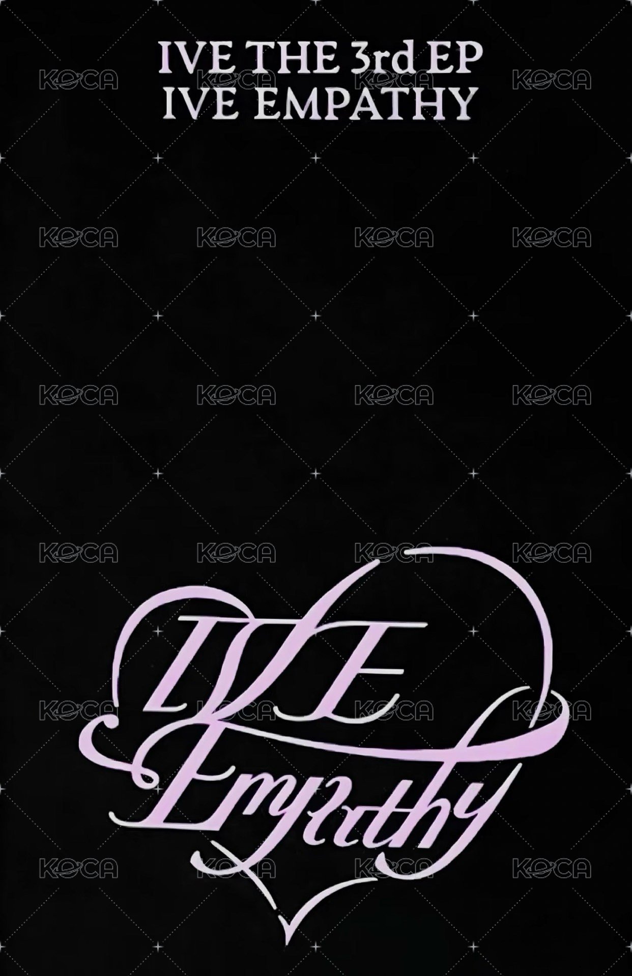 IVE EMPATHY 船特 特典卡 6+3 set 背面