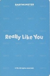 25’世巡 yg 拼圖卡 周邊卡  背面