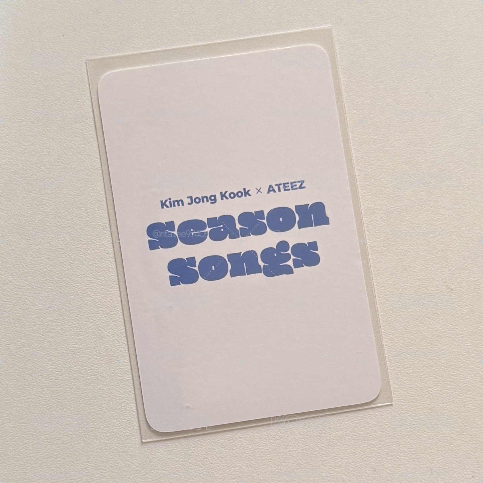 Season song hello82 特典卡 弘中