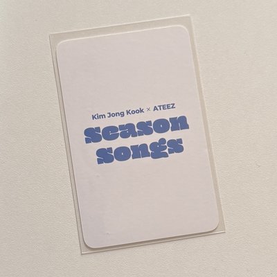 Season song hello82 特典卡 弘中