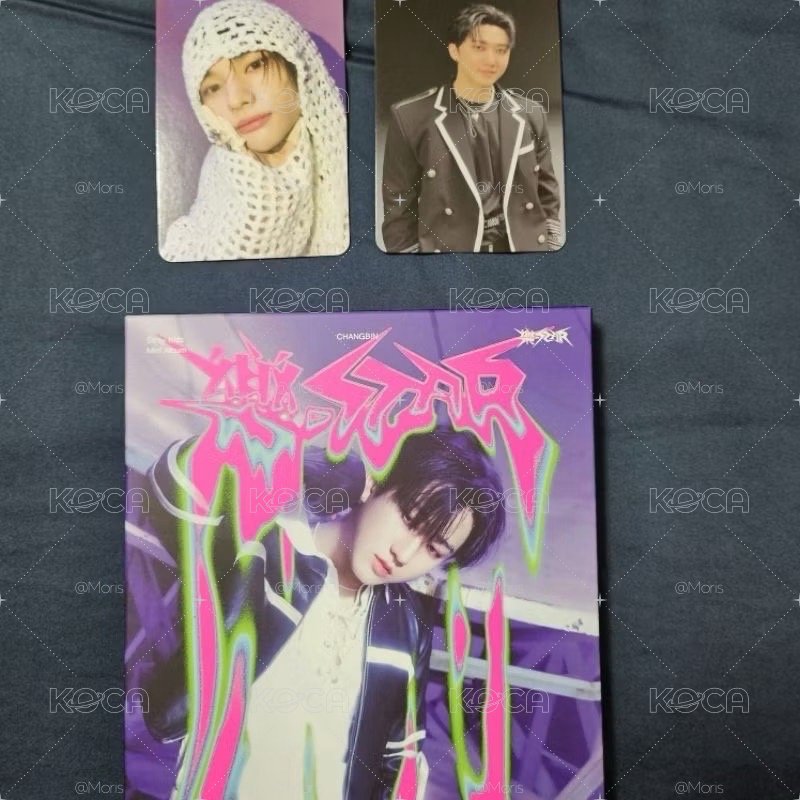（含單封）Stray kids 樂Star JYP 通路特典 小卡 已拆全專 Photocard ver