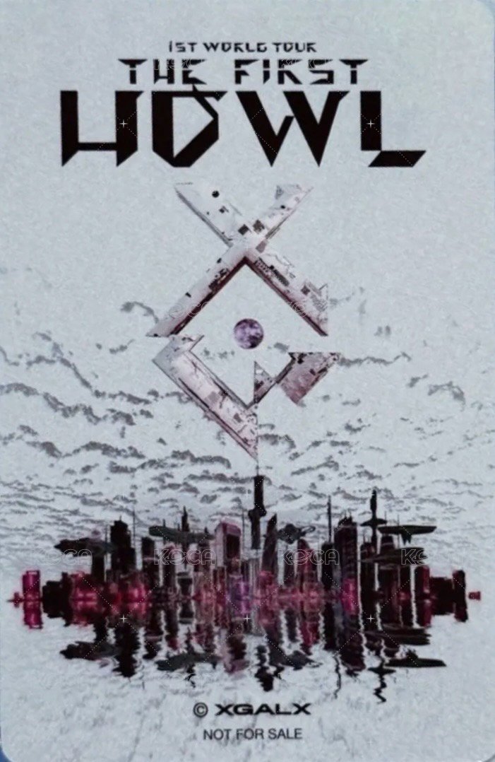 一巡 入場卡 / 場限卡 東蛋雙人卡 背面