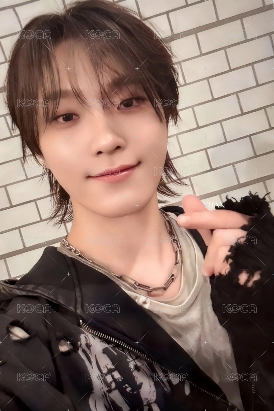 正五 yzy 上海 簽售卡  正面