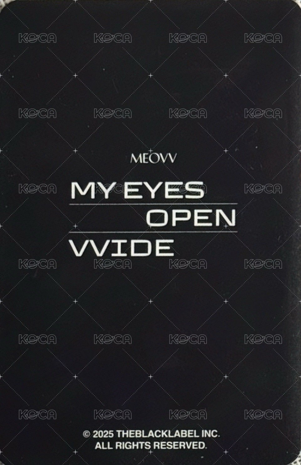 迷一 tbl 台北快閃黑帽 周邊卡  背面