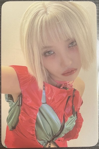 《I love》K4特典娟 韓文卡背