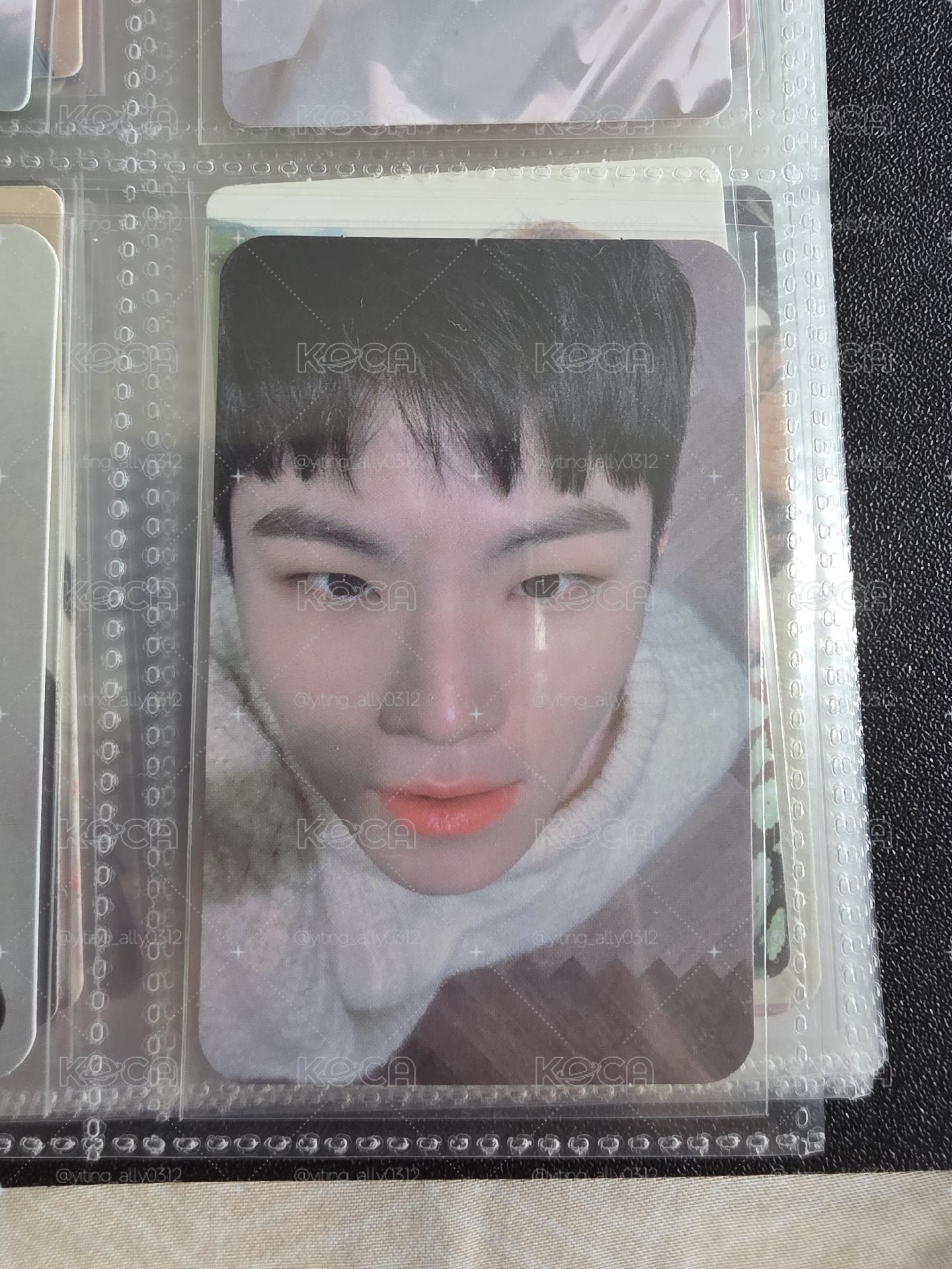 woozi 迷六專卡