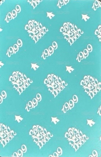 19.99 indie 特典卡  背面