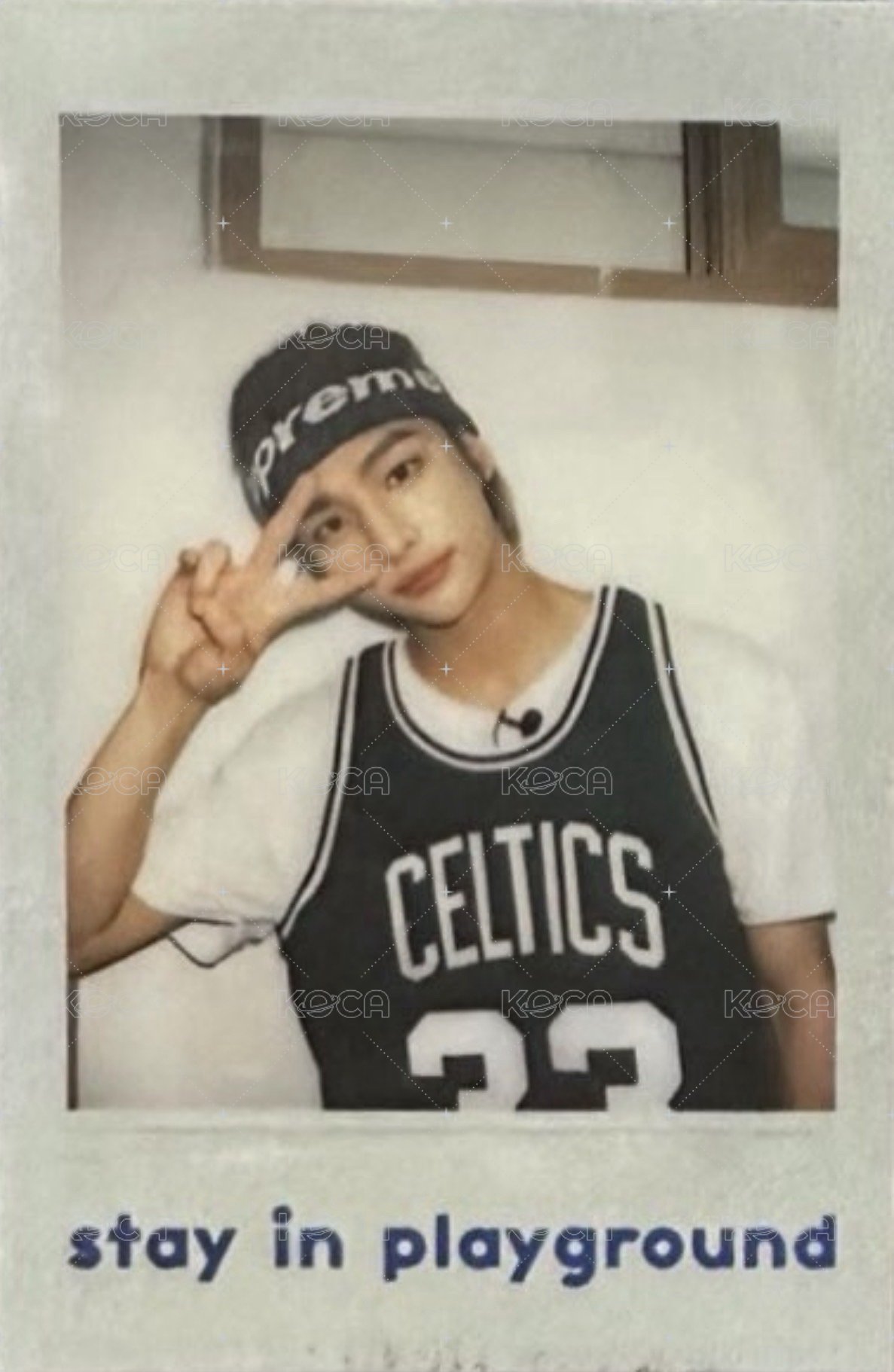 Stay in Playground 周邊卡 拍立得 正面