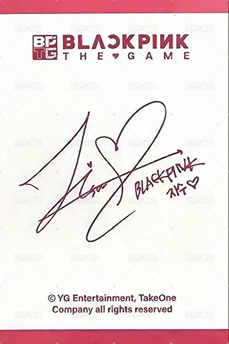 BPTG yg 特典卡 coupon card ver. 背面