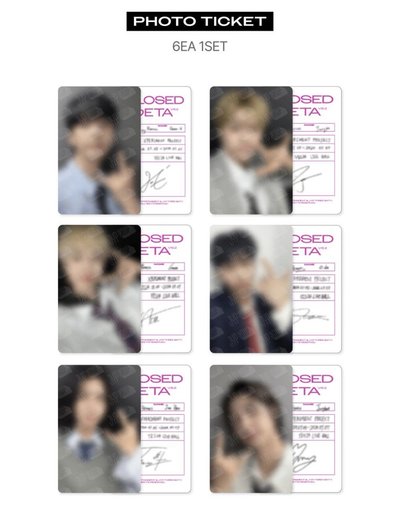 Xdinary Heroes CLOSED bETA v6.2 筆記本內頁組