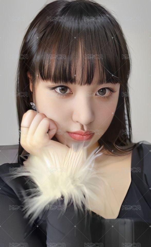 After LIKE am 簽售卡  正面