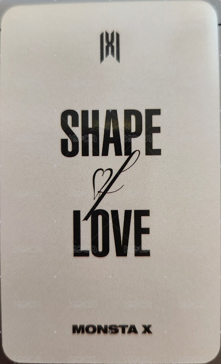 love am 特典卡  背面