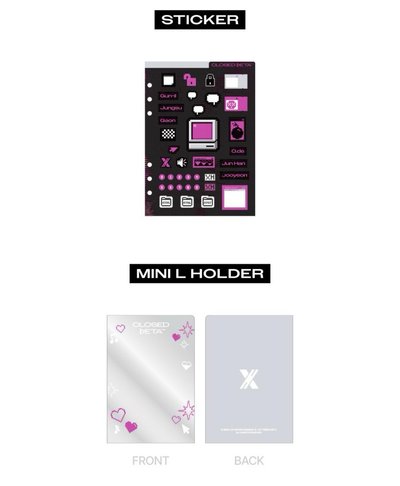 Xdinary Heroes CLOSED bETA v6.2 筆記本內頁組