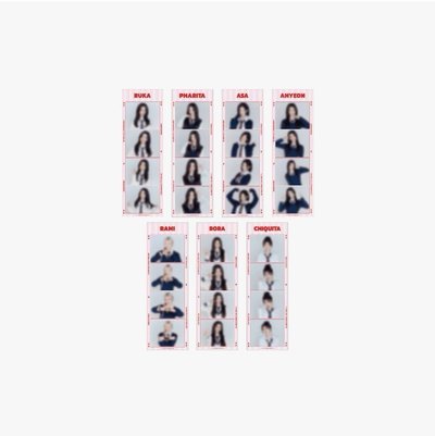 BABYMONSTER 1週年 4宮格套組