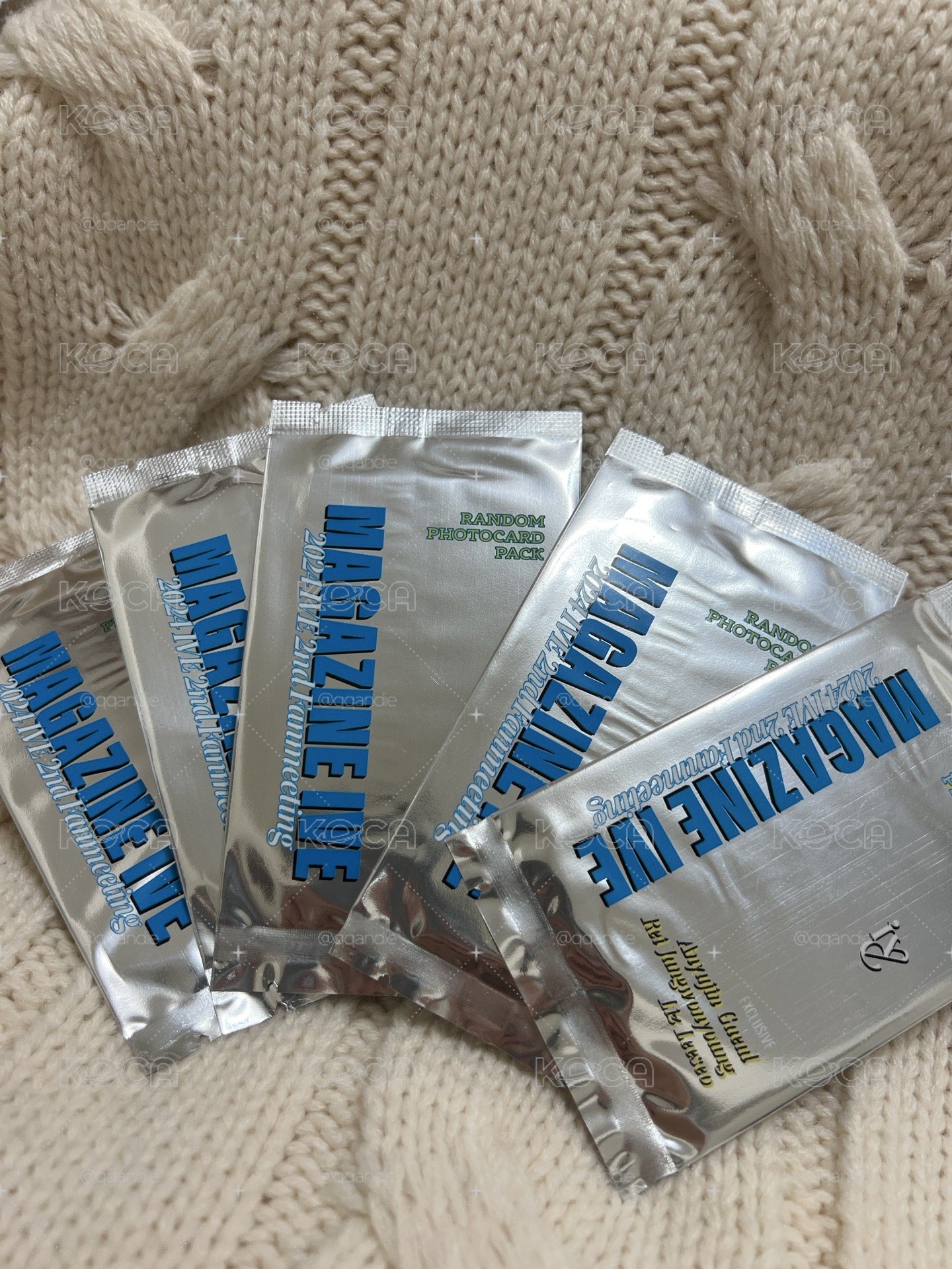 IVE MAGAZINE未拆卡包