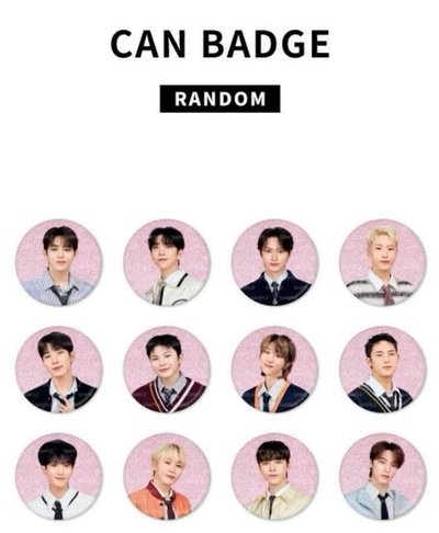 seventeen 飯咪徽章 已拆和未拆