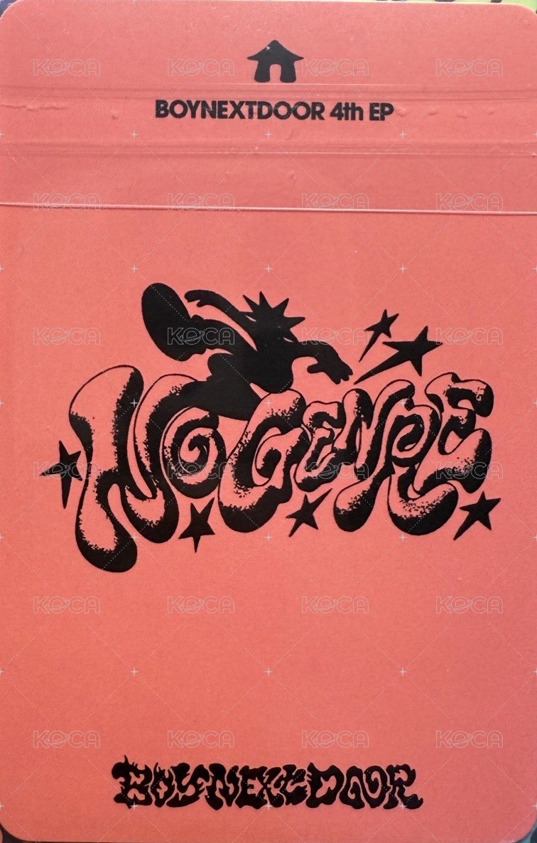 No Genre am 特典卡  背面