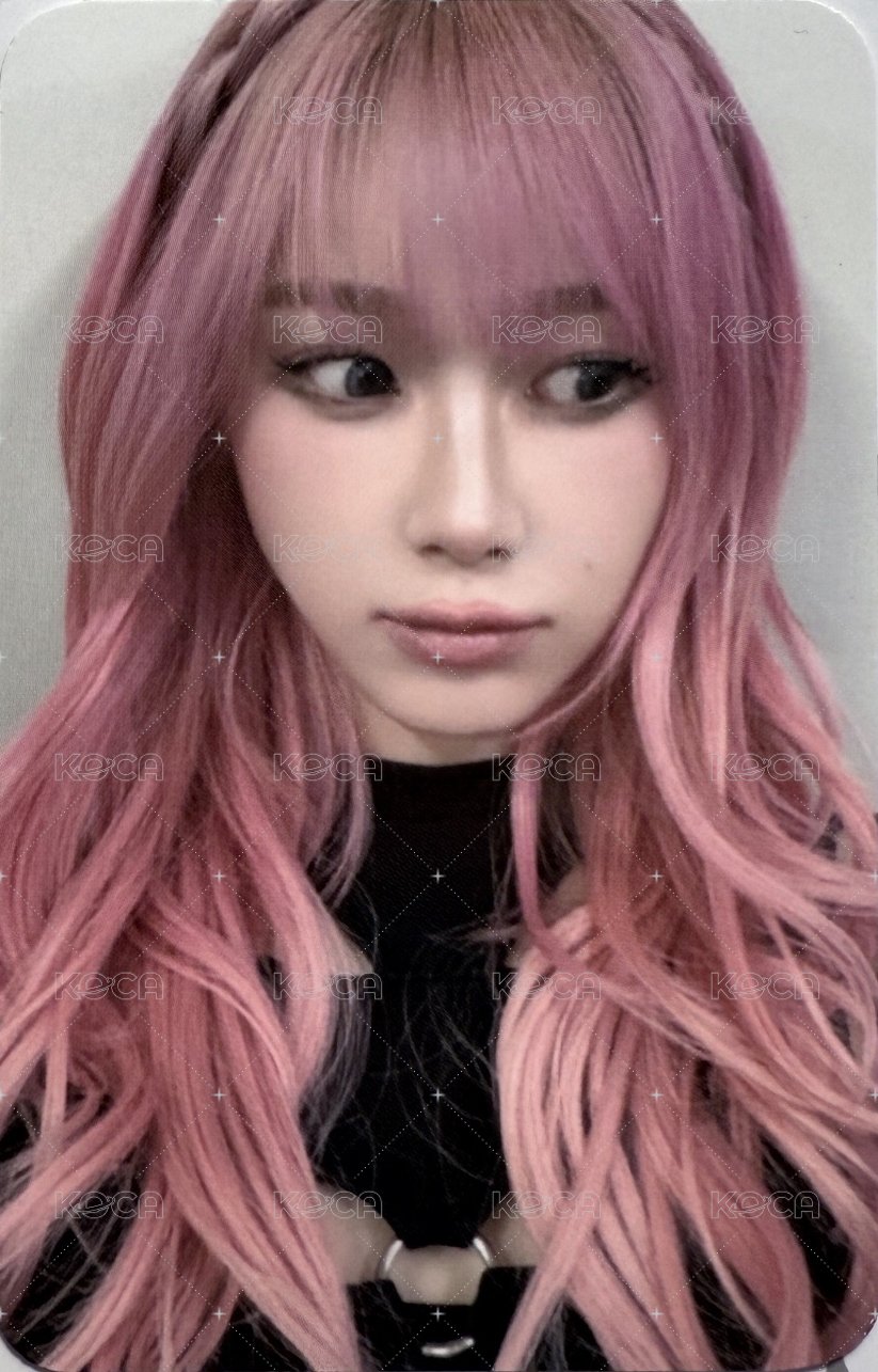 二巡 周邊卡 首爾安可場周 鑰匙圈吉 正面