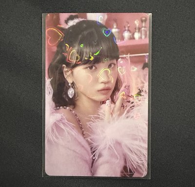 LE SSERAFIM 采源 FEARLESS JP 特典卡 愛心閃卡 隨機卡