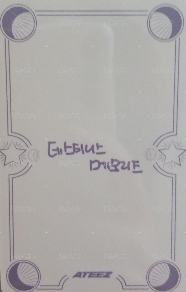 Destiny’s Memories 入場卡 / 場限卡  背面