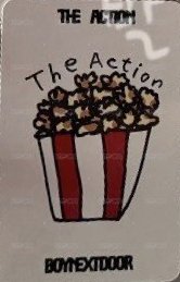 The Action 打歌卡 音樂銀行 音銀 背面