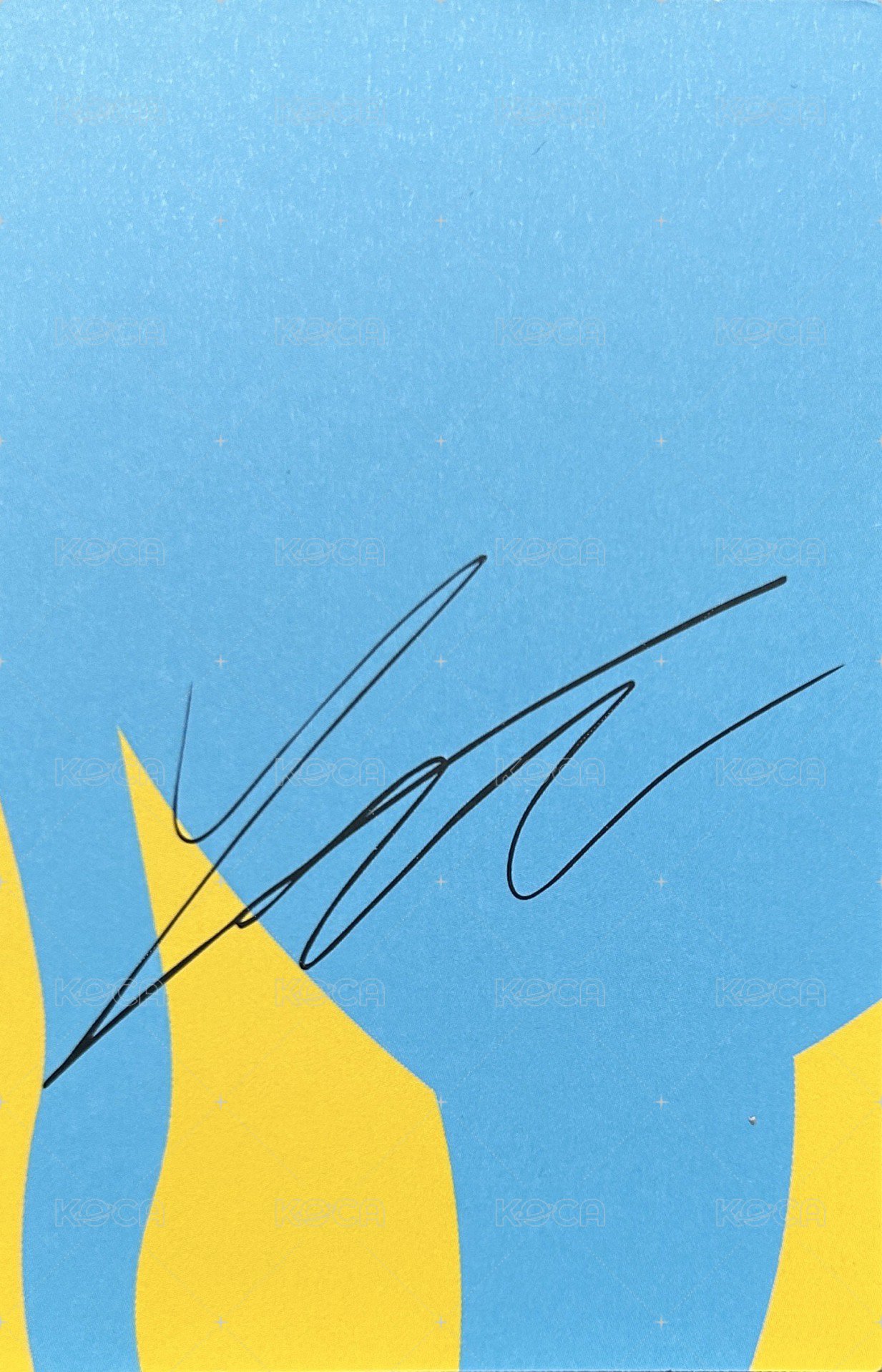 One to All mmt 特典卡 Wave ver. 背面