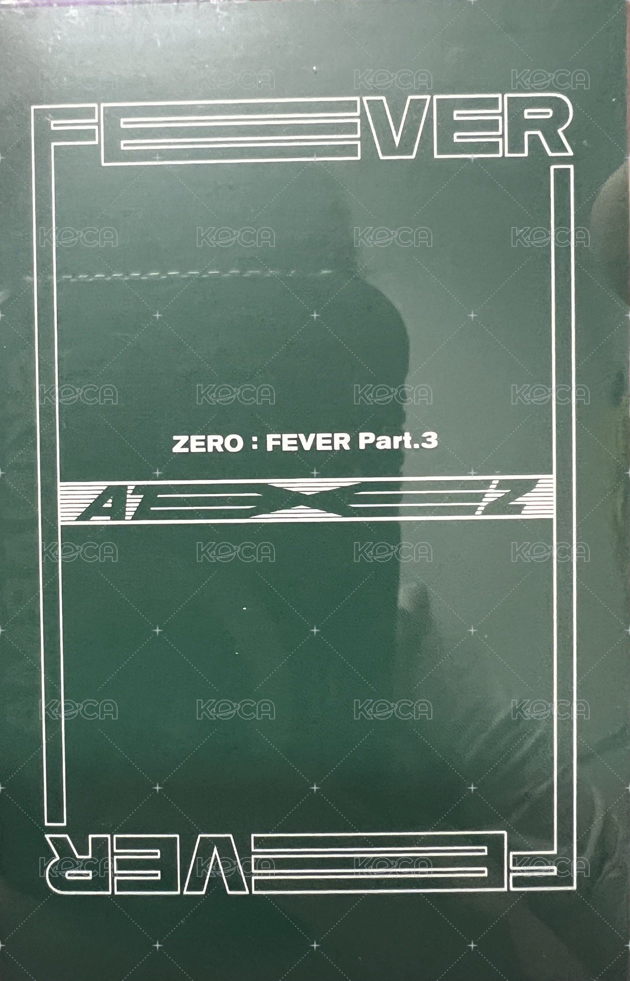 FEVER再版專 專輯卡  背面