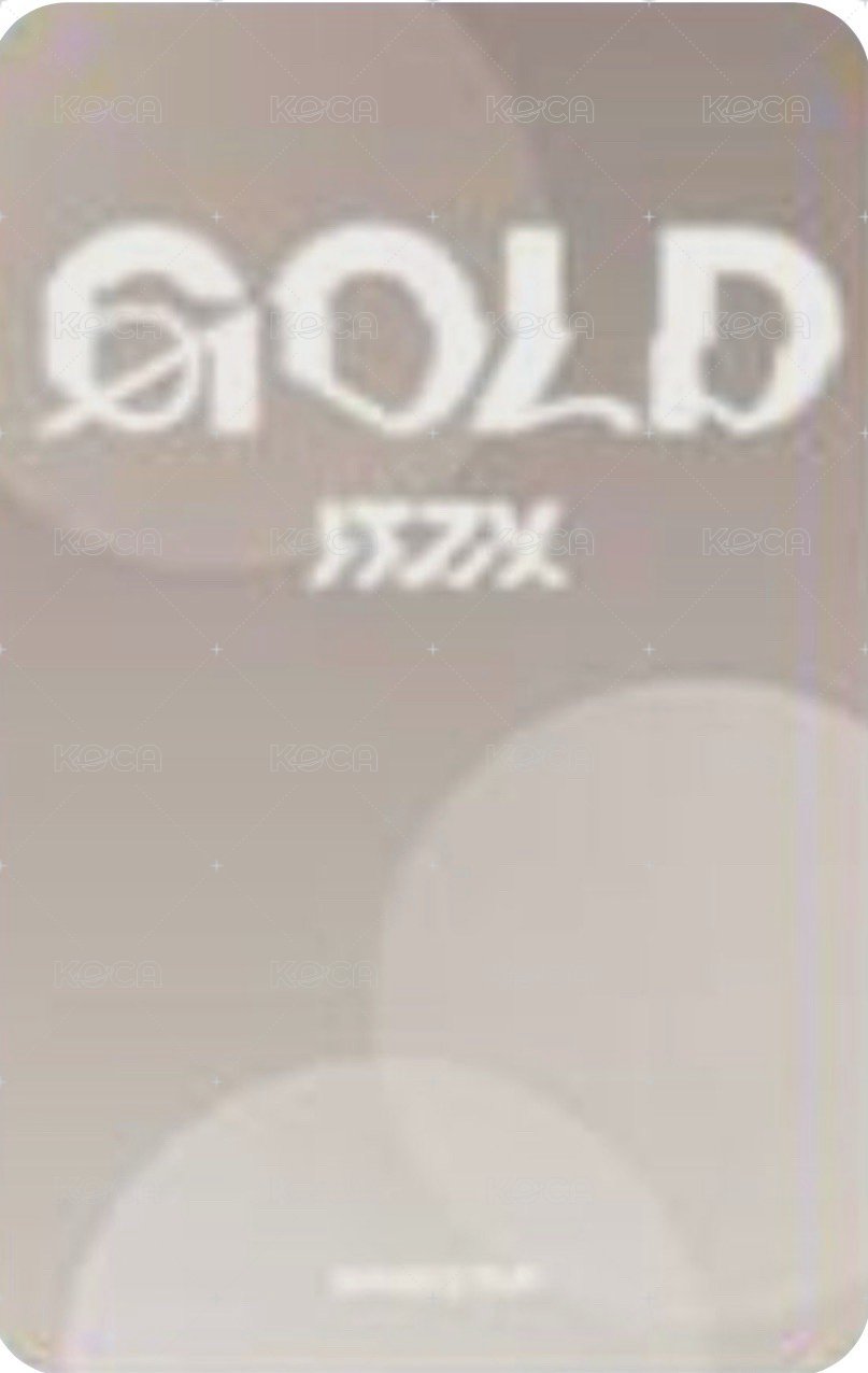 GOLD 迷九 ms 上海 合照 抽選卡 中簽卡 背面