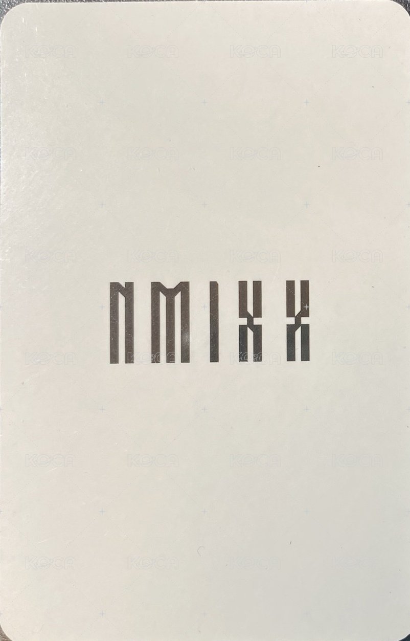 AD MARE interpark 預售 特典卡  背面