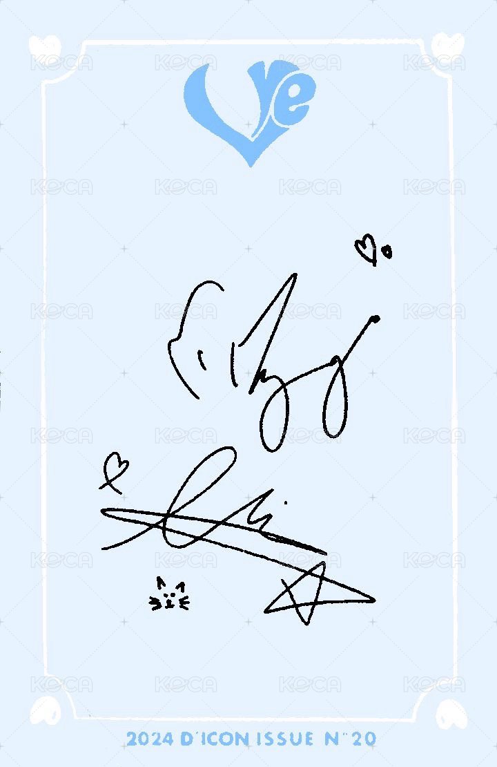 DICON 雜誌卡 A ver. 背面