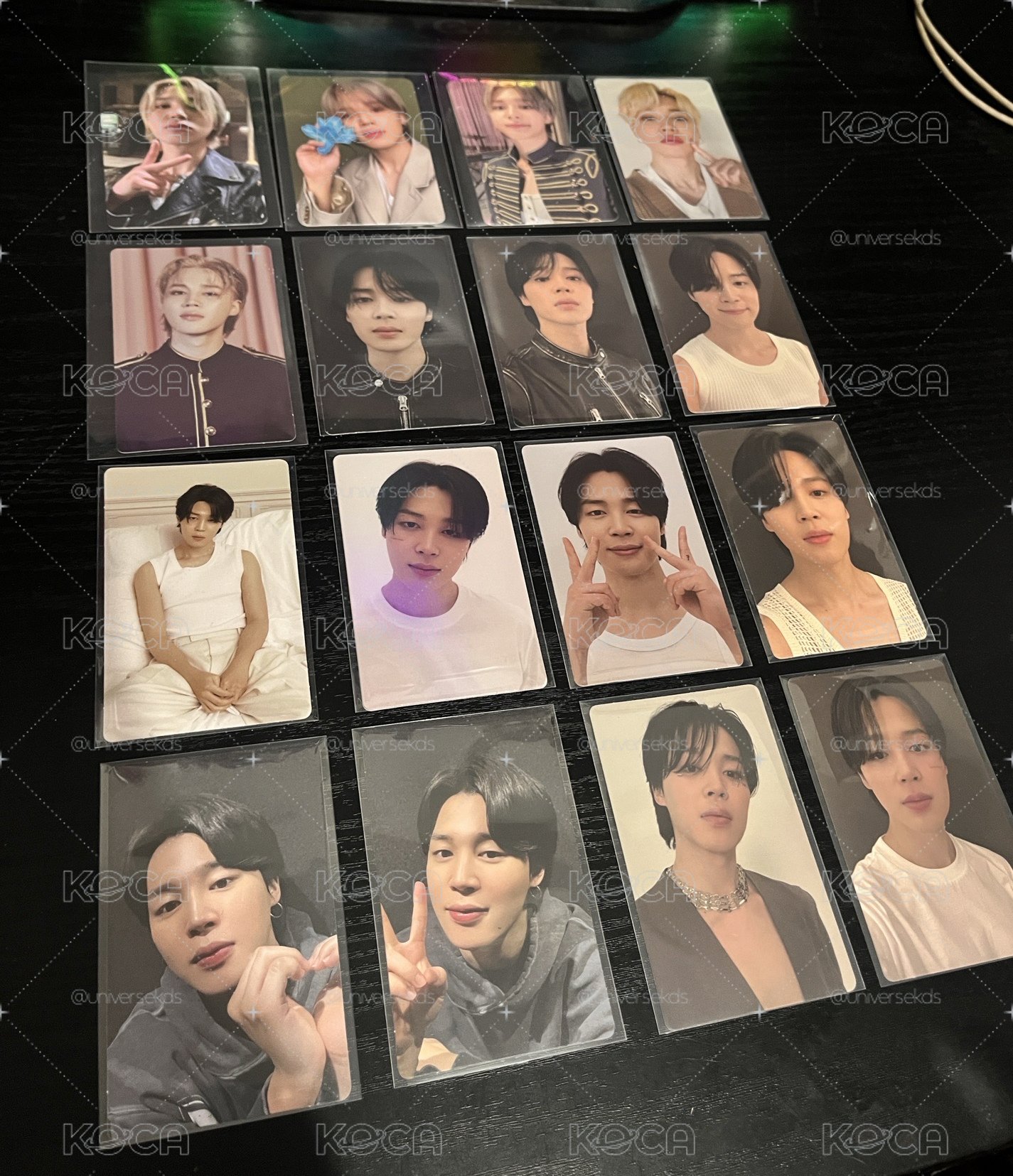 全帶550 朴智旻 jimin 小卡 特典卡 專卡 雙面卡