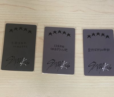 五星 yzy 1.0 簽售 中文卡背 彬辰寅