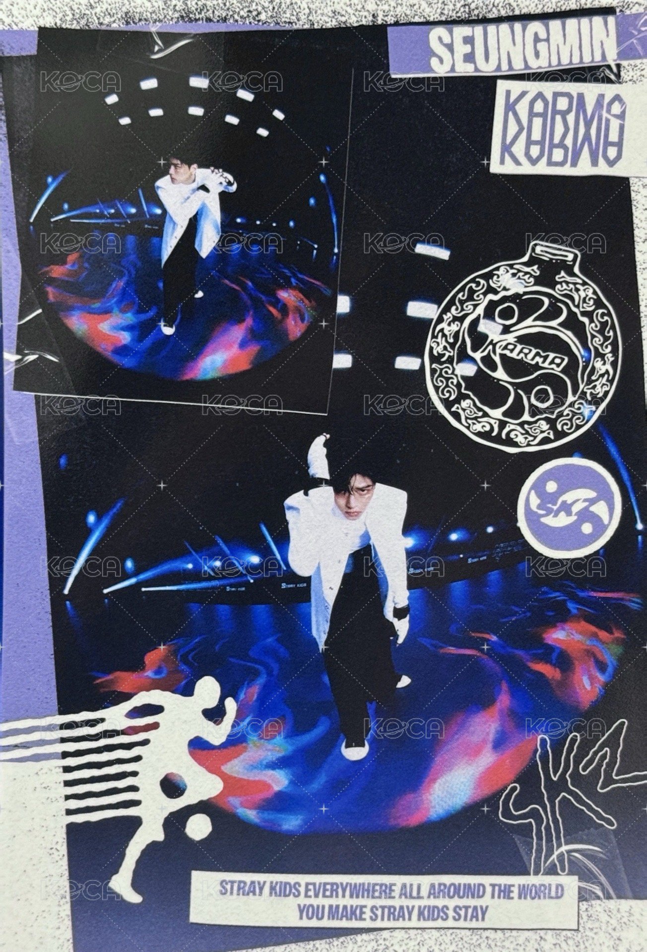 KARMA 明信片 單封 Accordion ver. 正面