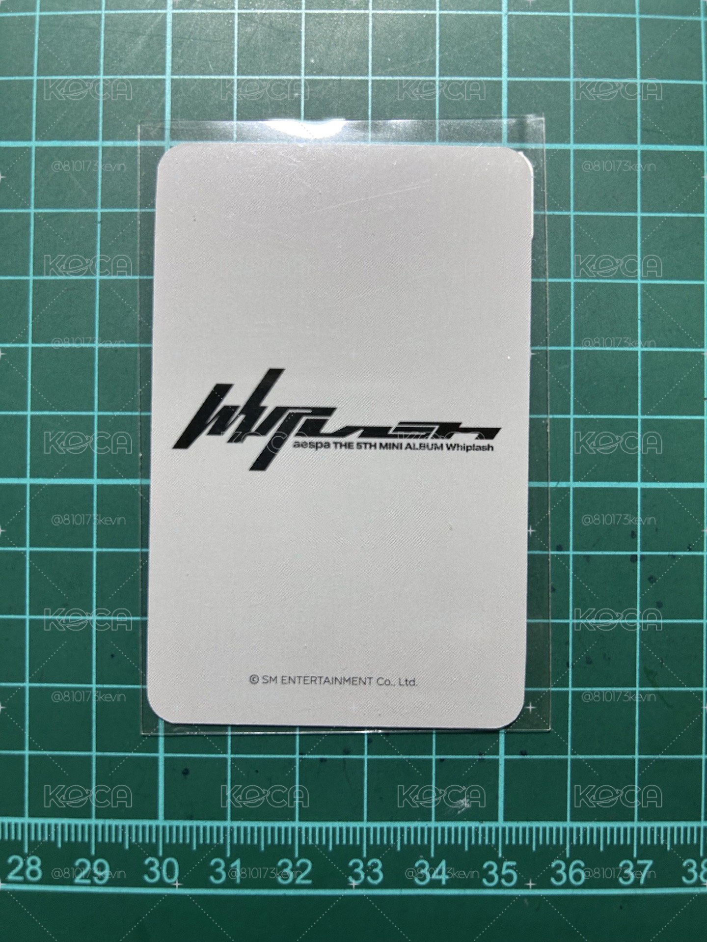 aespa whiplash ms 幸運卡 冬